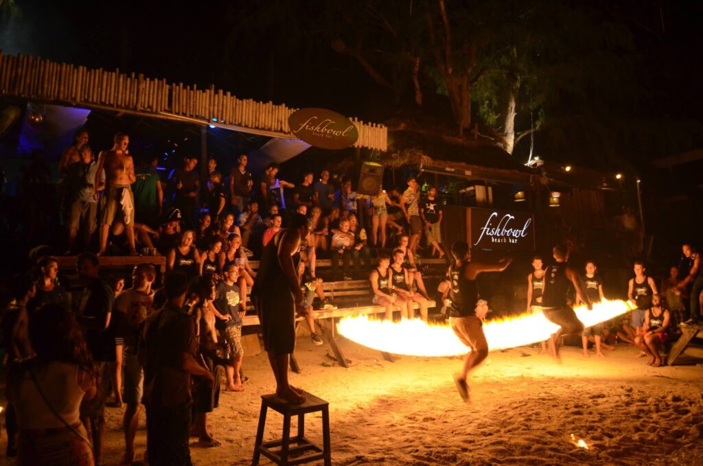 Fishbowl Beach Bar in Koh Tao, Thailand