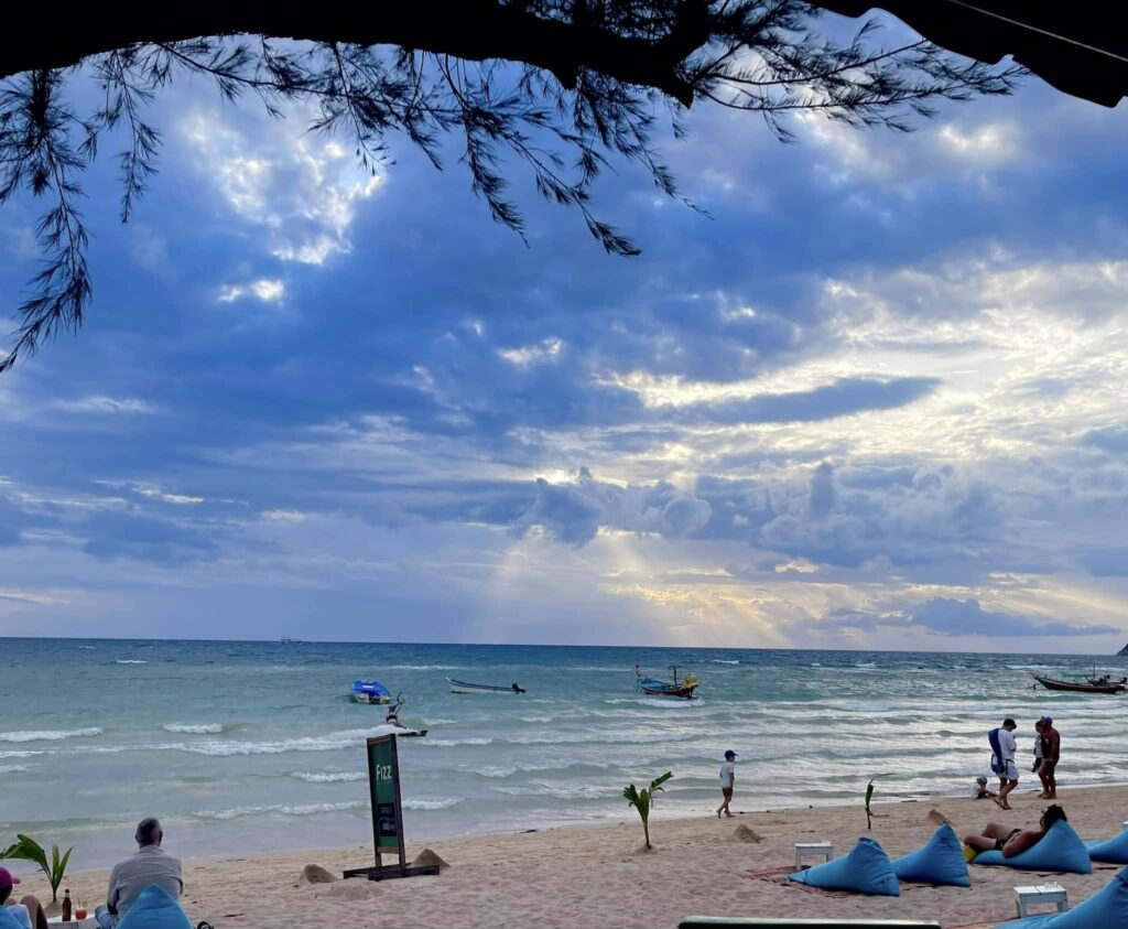 Fizz Beach Club in Koh Tao, Thailand
