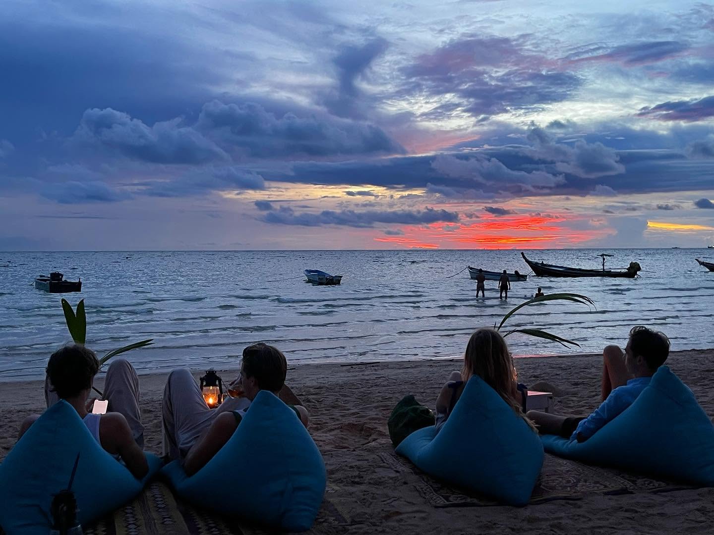 Fizz Beach Club in Koh Tao, Thailand