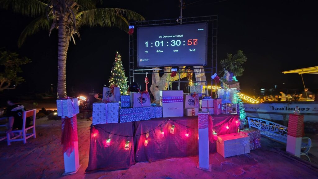 Lotus Beach Bar in Koh Tao, Thailand