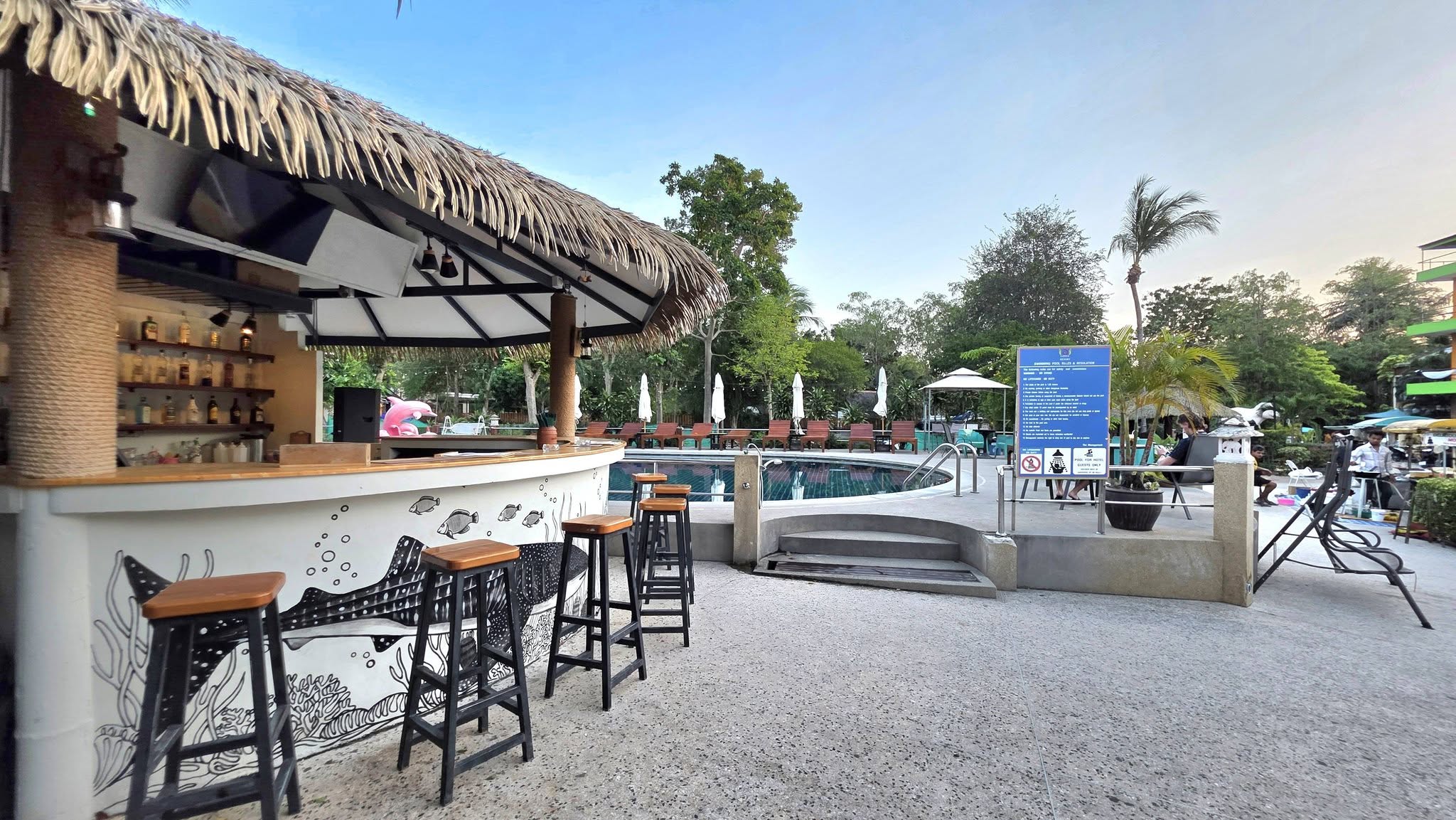 Lotus Beach Bar in Koh Tao, Thailand