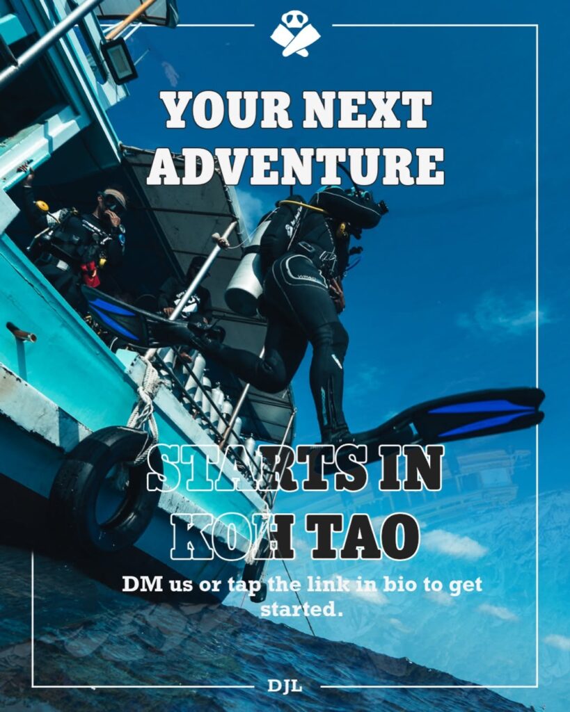 Davy Jones' Locker Diving in Koh Tao – Tiki Pass