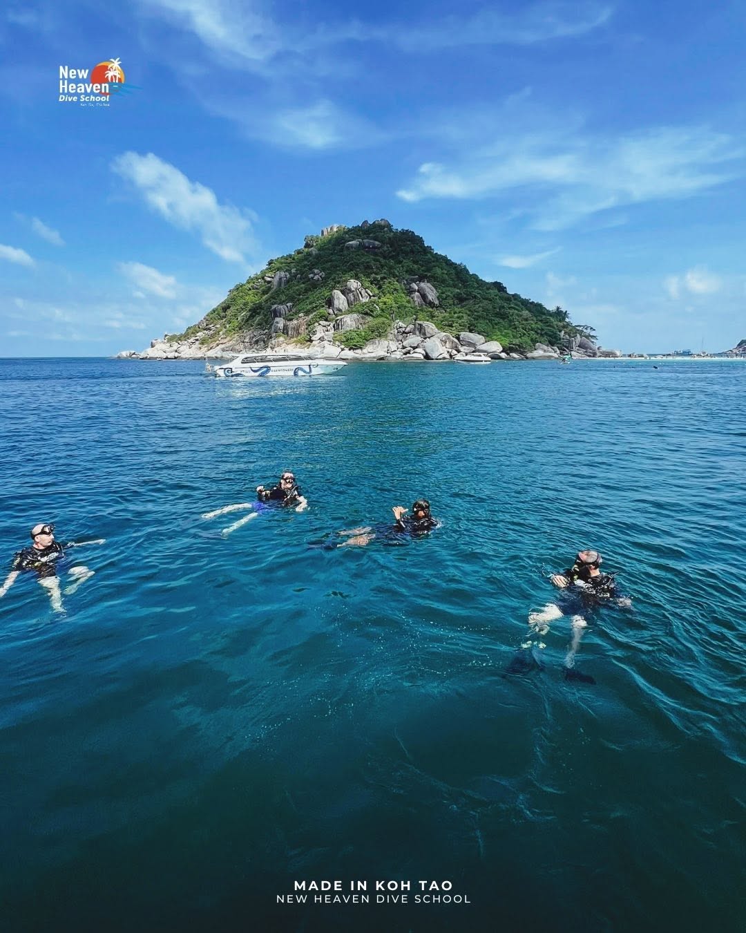 New Heaven Dive School in Koh Tao, Thailand