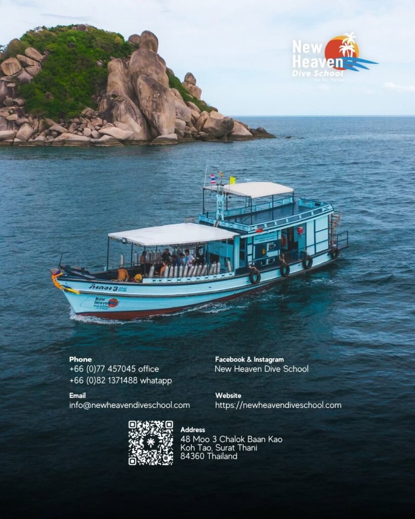New Heaven Dive School in Koh Tao, Thailand