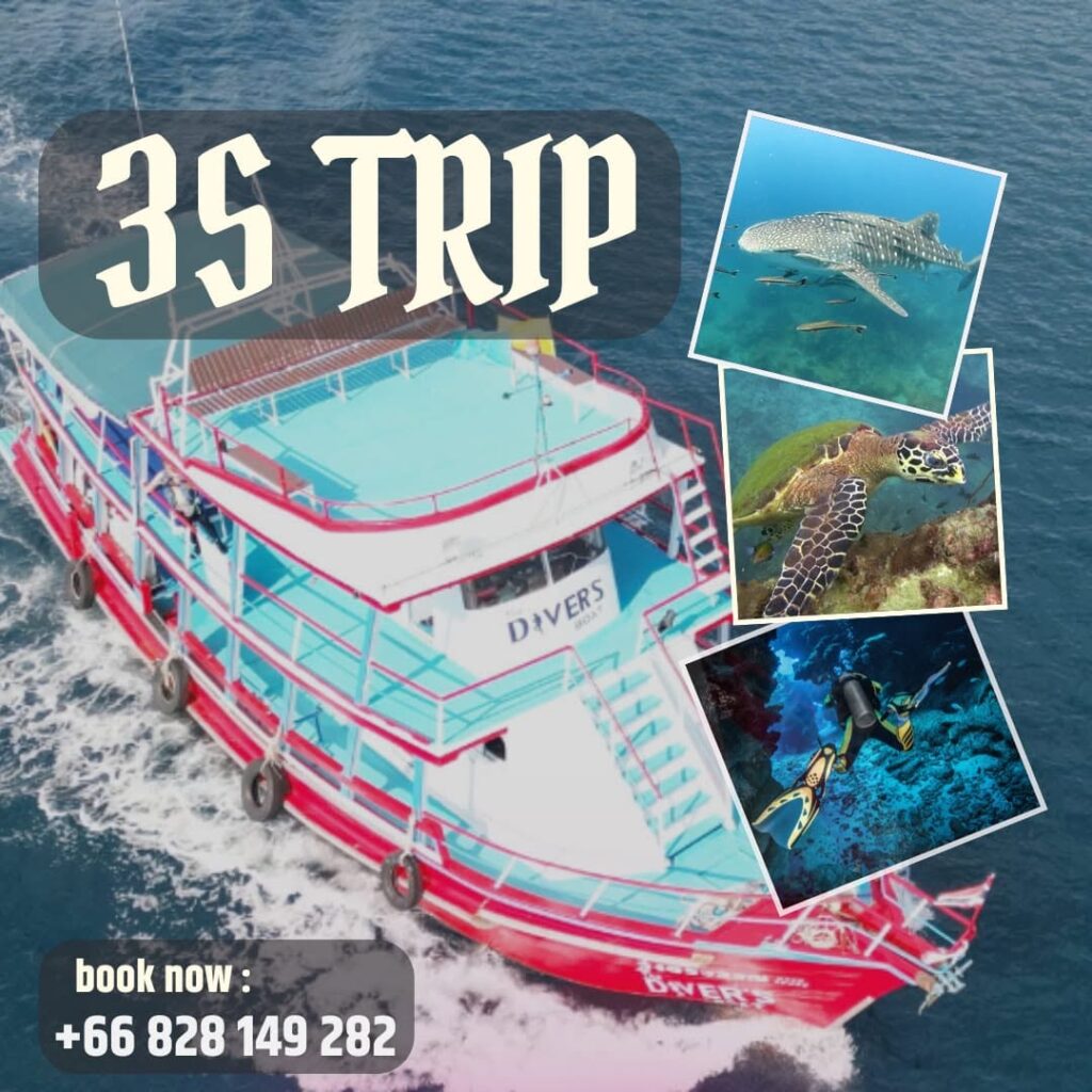 The Divers Boat in Koh Tao, Thailand