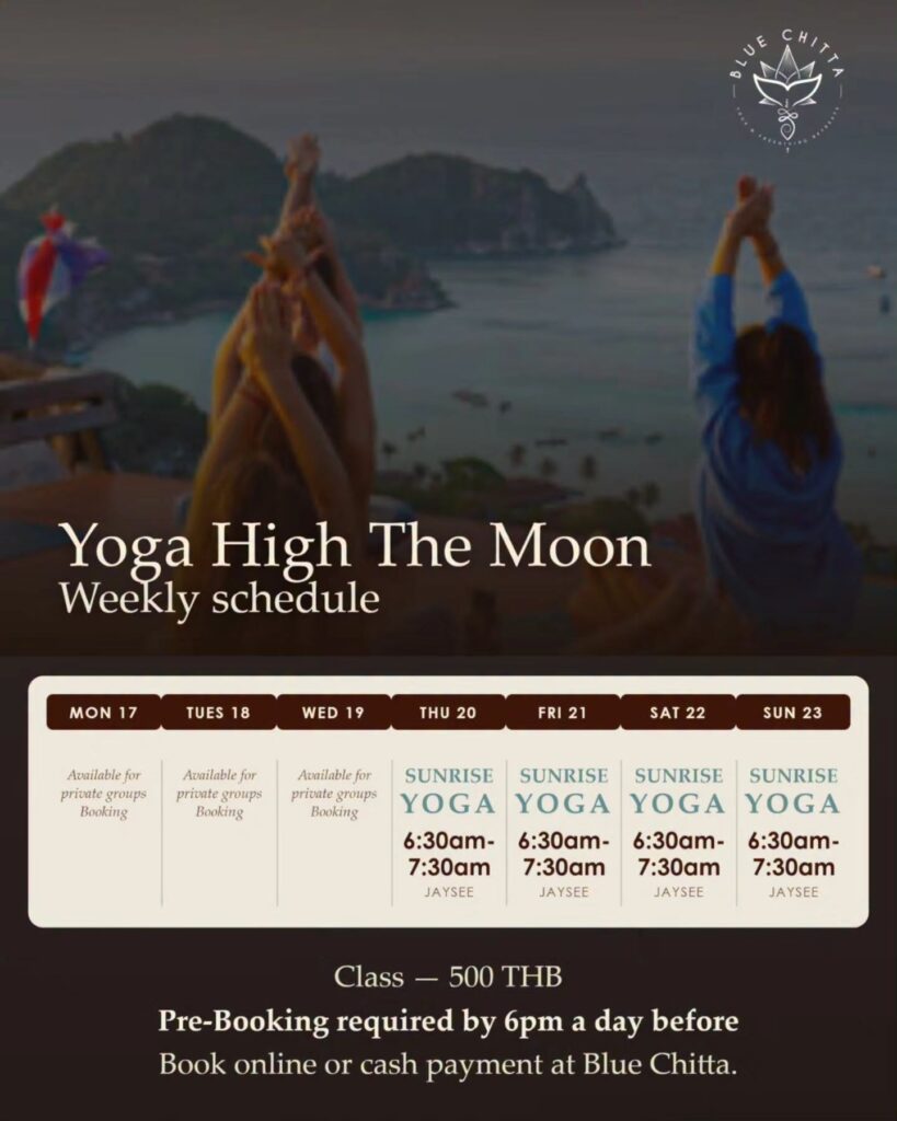 Blue Chitta Yoga in Koh Tao, Thailand